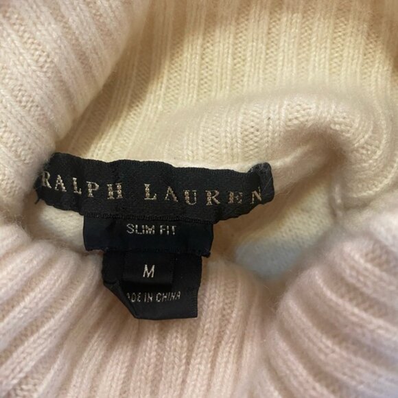 Ralph Lauren 100% Cashmere Cable knit Sweater - Picture 9 of 10